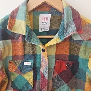 Topo Designs Colorful Checkered Shirt